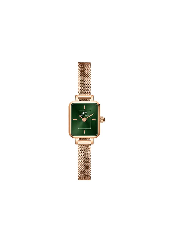 Рік Жіночий годинник Daniel Wellington Daniel Wellington Quadro Mini Melrose RG Emerald Годинник Милий стильний простий елегантний [Офіційний магазин/2 гарантії]