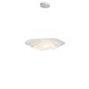 Modern Minimalist Eye-Protecting Cream Petal Chandelier for Warm Romantic Spaces