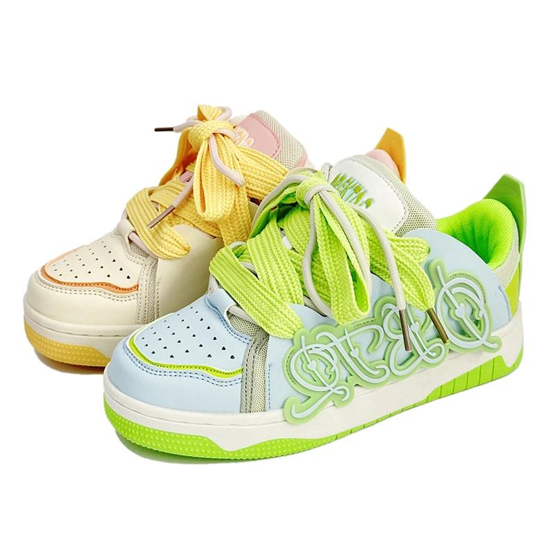 Hot Sale Platform Woman Shoes Sneakers High-Quality Couples Skateboard Shoes Comfortable Designer Men's Shoe Trainers Zapatillas