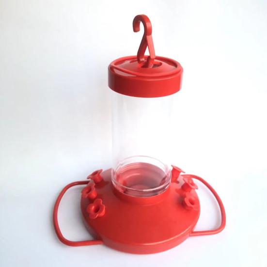 Hummingbird Feeder Outdoor Hanging Wildbird Feeder with 6 Bee Guard Feeding Ports