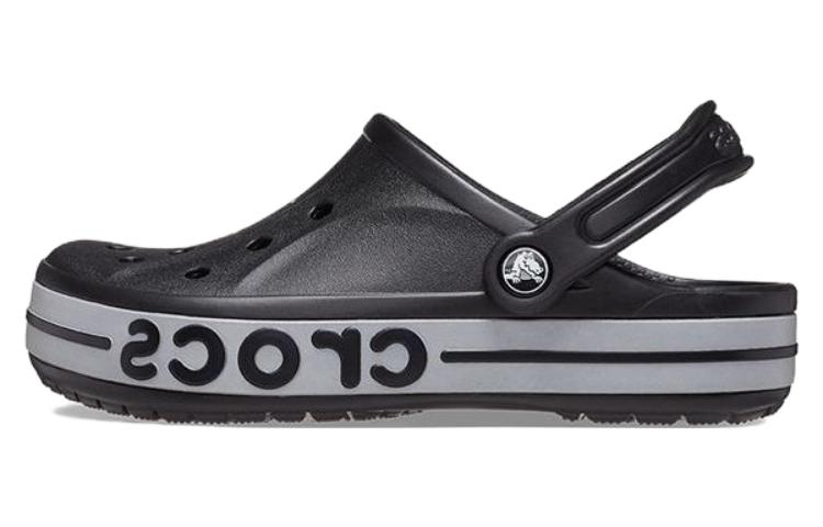 Crocs Bayaband Clogs  Black White  209242-001 36-37