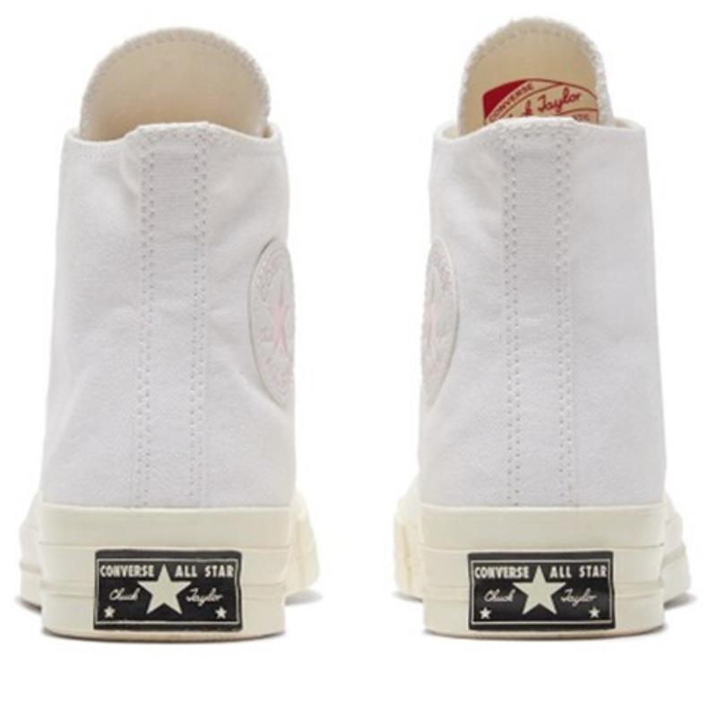 Converse Chuck Taylor All Star 1970s Trendy Versatile Everyday High Top Canvas Shoes Unisex White