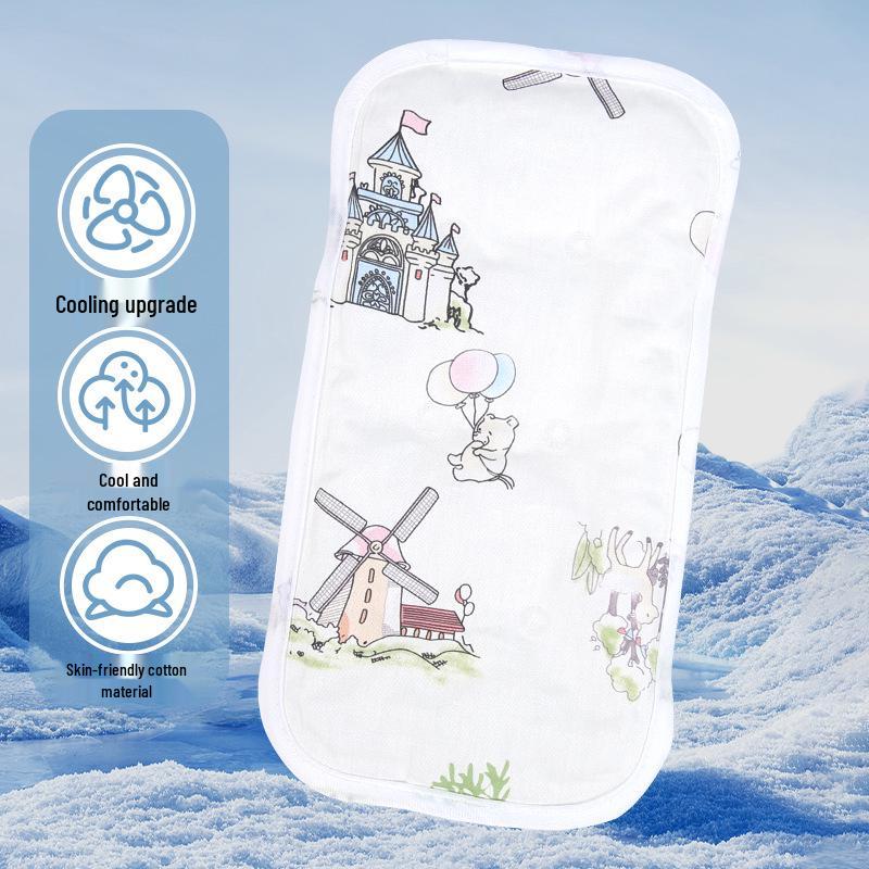 Cooling Arm Sleeve Pillow for Baby Breastfeeding - Summer Comfort Pad 27x14cm
