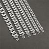 Hip Hop Bling CZ Jewelry High Polished Stainless Steel Cuban Link Chain 20mm Heavy Thick Chunky Cuban Chain Necklace for Men