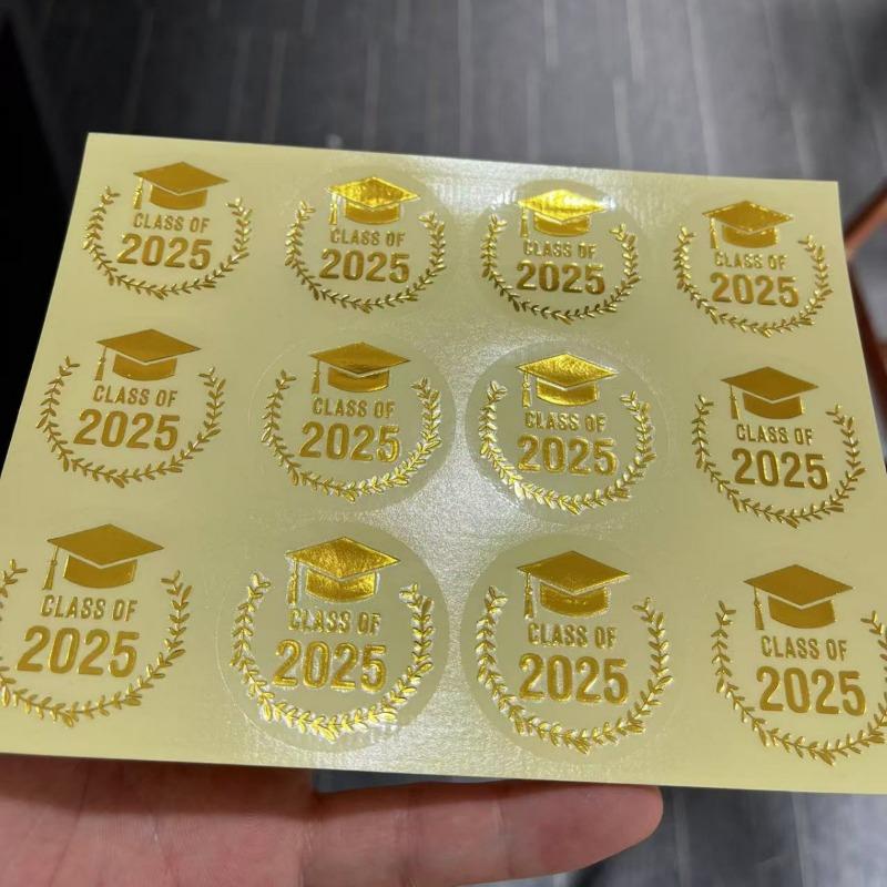 10 ΤΕΜΑΧΙΑ 2026 Αυτοκόλλητο Αποφοίτησης Συγχαρητήρια Απόφοιτε Διαφανές Αυτοκόλλητο Διαφανές Σφραγισμένο Αυτοκόλλητο Ετικέτα Αποφοίτησης