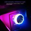 Car Mini USB LED Ambient Light Decorative Atmosphere Lamps for Car Interior Environment Auto Computer Portable Light Plug P L4Y2