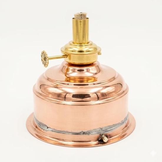 Copper Brass Ship Lantern Nautical Oil Lamp 35.56 Cm Christmas Festive Housewarming Home Office Decor Wedding Anniversary Gift