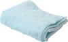 UCHINO Fluffy Gauze Dot Face 34 X 8810F566 B Towel, 85cm, Blue,