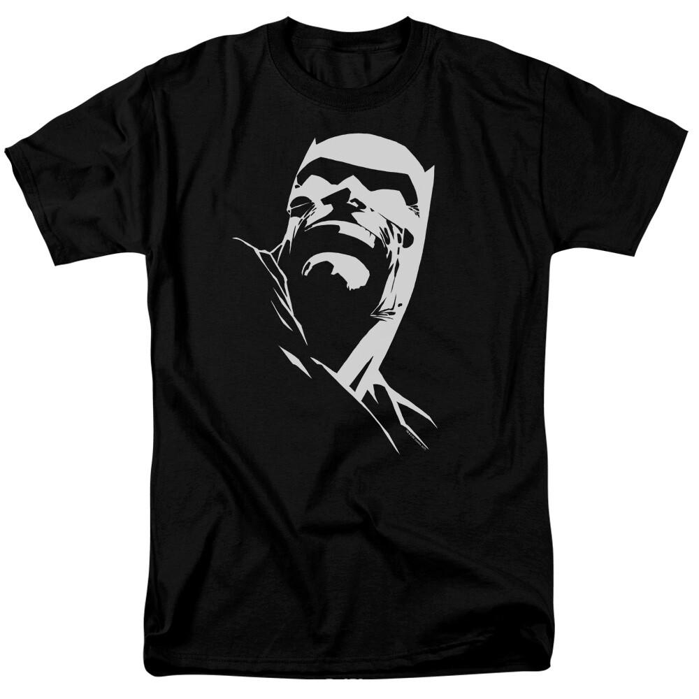 Batman DKR Head T Shirt Licensed Comic Book Tee Black XXXL