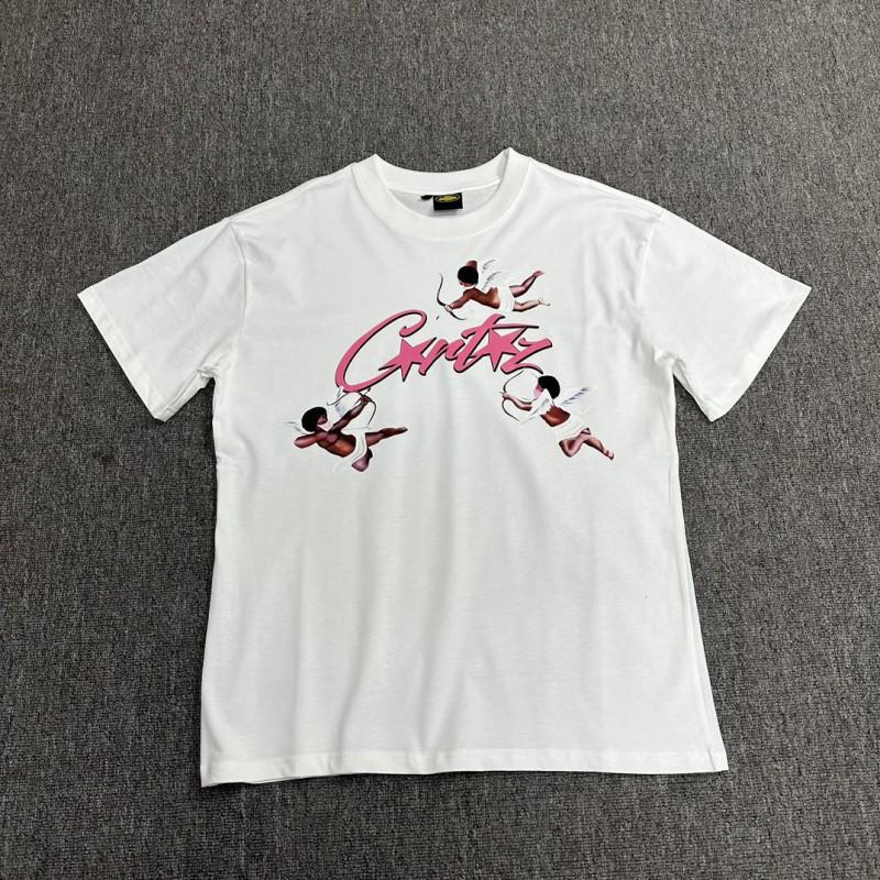 Corteiz Streetwear Graphic Tee Unisex Oversized Cotton T-Shirt Hip Hop Casual Short Sleeve Top