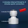 10pcs Quick Connector Water Tube Fitting Kit for Water Purifiers and Filters