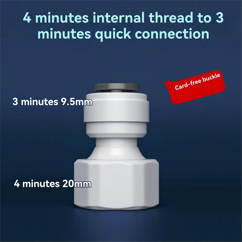 10pcs Quick Connector Water Tube Fitting Kit for Water Purifiers and Filters