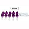 10pcs/Set Muticolors Frame Screws Cuspate Style Car Motorcycle Modification Conical