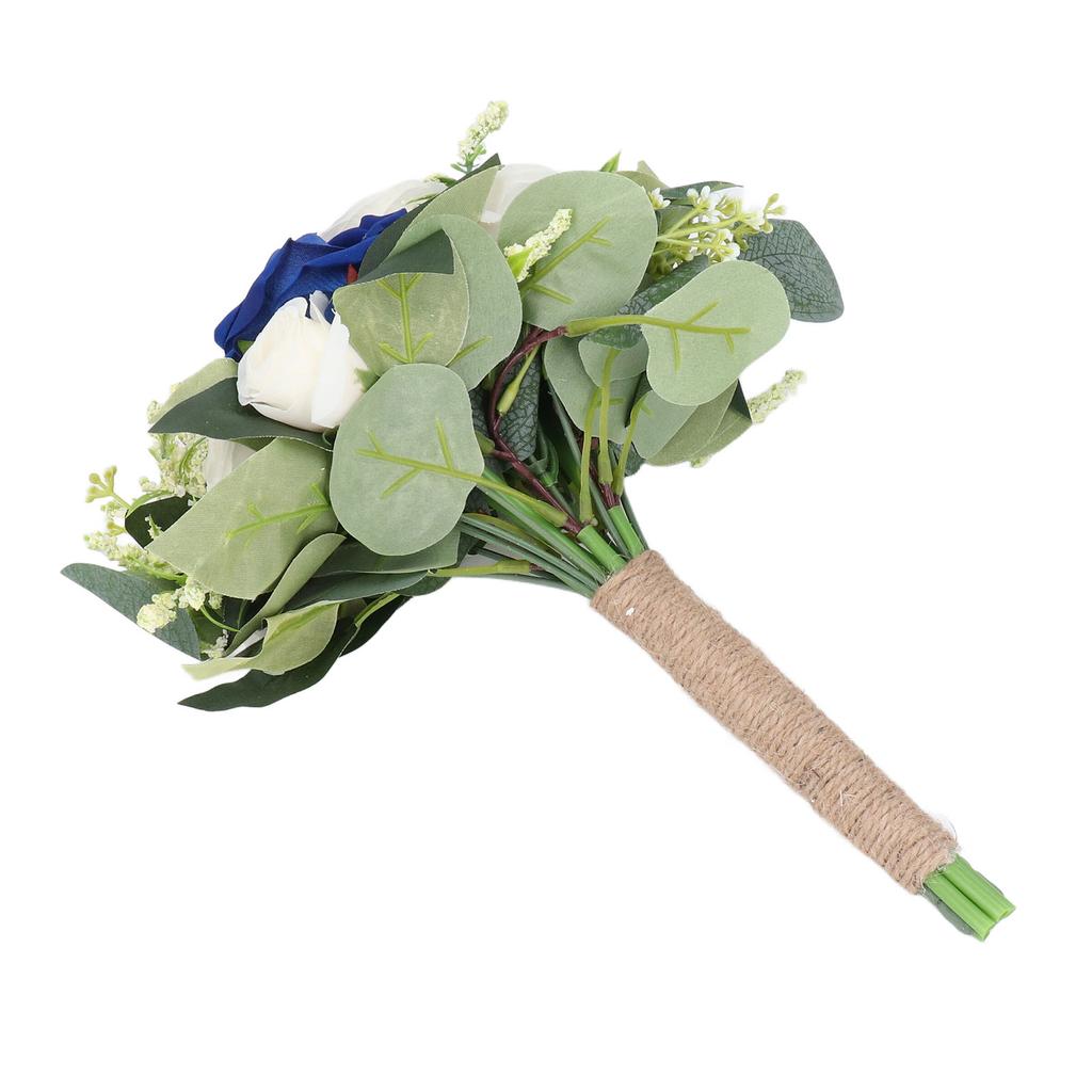 Wedding Bouquet Artificial Fake Flower Bouquet Romantic Bridal Hand Bouquet for Celebration