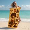 Personalized Harry Potter Owl Beach Towel Microfiber Beach Towel Thin Absorbent for Beach Swimming Yoga Bath Sports. 0910422