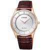 Citizen Collection BJ6482-04A Men's Eco-Drive Watch (Brown Leather)