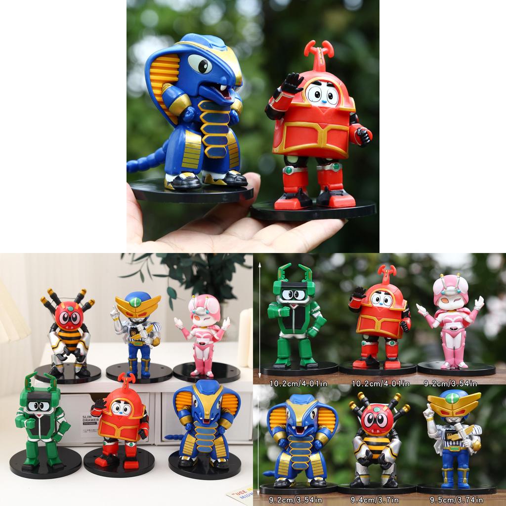 Brobo Kabutack Pvc Toy With Decorative Display For Childrens Room Decor