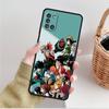 Boku no Hero Academia Black Smartphone For Samsung A41 A52 A31 A12 A72 A71 A02s A21s A51 A32 4G A73 A53 A03s A33 Celular Case