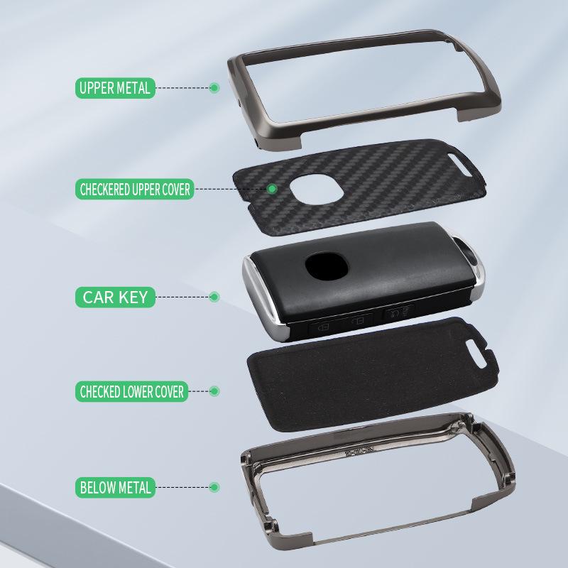 Mazda Key Case for Mazda 6, CX4, CX5, MX30, CX9, MX5, CX30, CX8 - Protective Shell