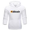 Men's Bitcoin Print Hoodie Hot Selling Casual Fashion Hoodie Unisex Retro Casual Sweatshirt Long Sleeve Pullover