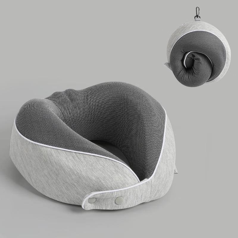 Portable Memory Foam U-Shaped Travel Neck Pillow