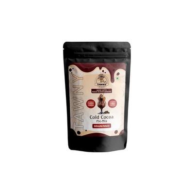 TAWNY Cold Cocoa Pre-Mix | Instant Chocolate Drink Mix for Cold Milk | Made with Rock Sugar (Sakar) | No Custard Powder (Pack of 3)