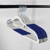 Non-Slip, Non-Marking Drying Rack Hangers - 80 Pack, Short-Neck, Anti-Shoulder Angle Hangers for Clothing