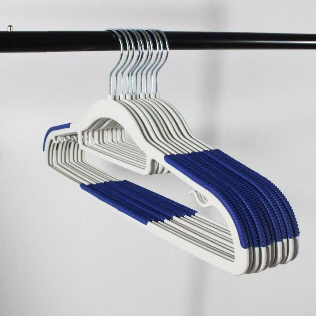 Non-Slip, Non-Marking Drying Rack Hangers - 80 Pack, Short-Neck, Anti-Shoulder Angle Hangers for Clothing