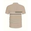 2026 Model Men's Polo Shirt, 3D Print, Business Style, Suitable for Polo Sports, Applicable In All Seasons.