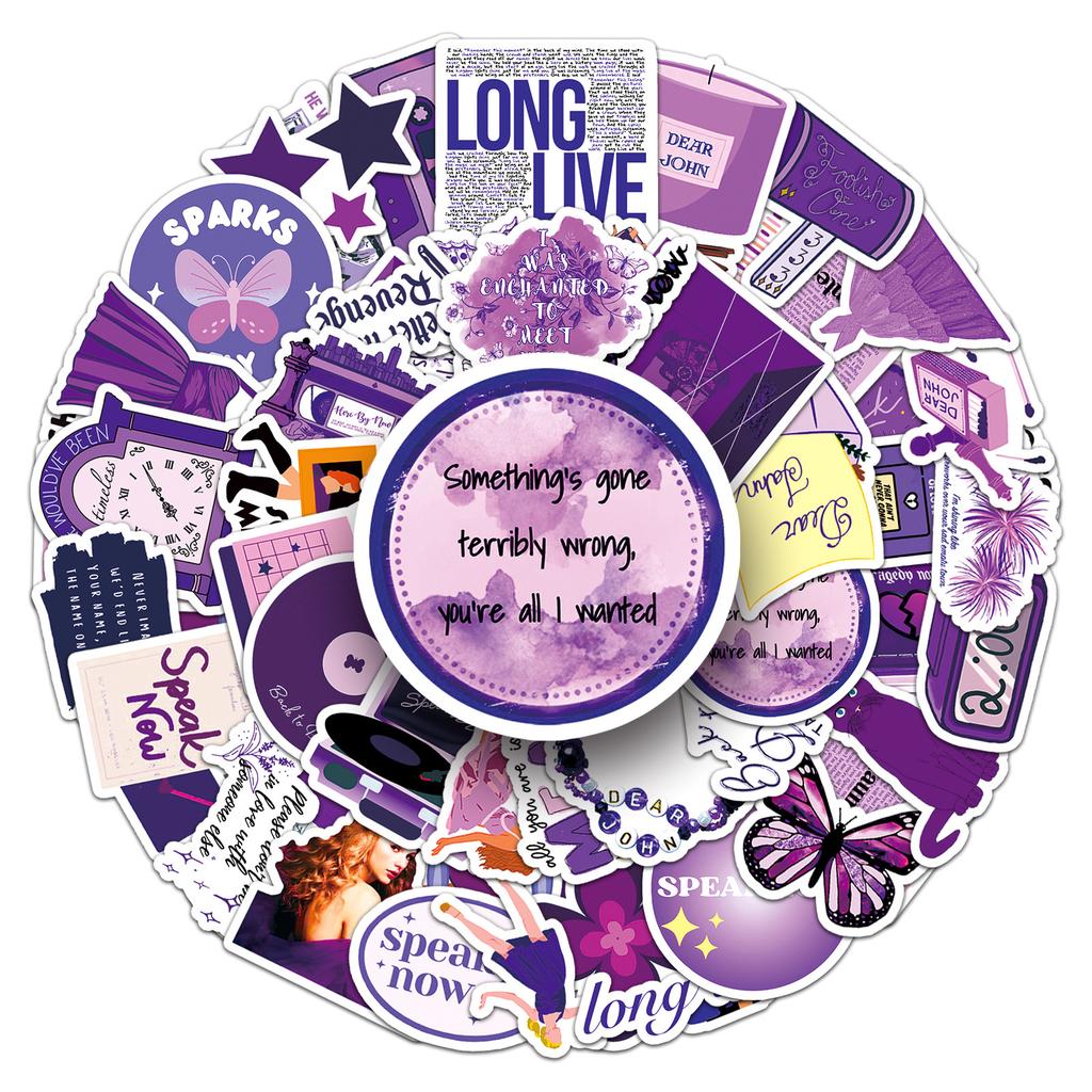 Fun Sticker Pack For Water Bottles, Luggage, Laptop, And Phone Case Decoratio