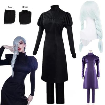Anime Jujutsu Kaisen Season 2 Mei Mei Cosplay Kostým Cop Paruka Černé šaty Kalhoty Tokyo Jujutsu Vysoká uniforma Shibuya Incident