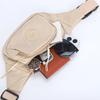 Lightweight Women's Outdoor Chest Bag – Rainproof Nylon Waist Pack for Hiking Running & Sports Use