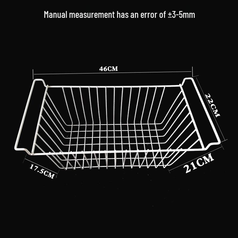 Universal Multi-Layer Hanging Freezer Storage Rack Basket