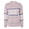 Women Pullover Sweater Christmas Sweater Warm Pullover Sweaters Christmas Jumper Christmas Turtleneck Sweater  Pink XL