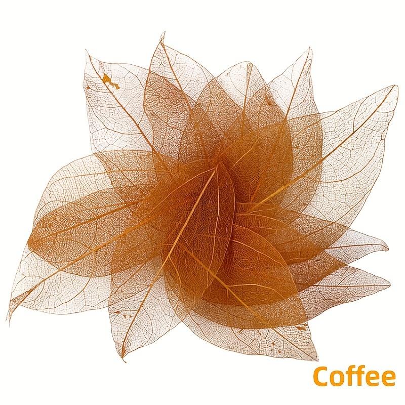 10pcs Colorful Diamond-Veined Pressed Flowers, Decorative Art Dried Flowers, DIY Handmade Materials For Making Accessories