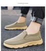 Men's Old Beijing Slip-On Cloth Shoes - Spring, Casual, Fashionable, Versatile, Low-Cut, Breathable Work Shoes