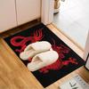 Fc Crest Design Printed Office Carpet Chair Cushion  Entryway Rug, Rugs for Living Room, Bedroom Christmas gifts