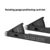 Professional Cycling Chain Checking Tool Accuracy Engineered Aluminum Alloy Wear Gauge for Efficiency Cycling Accessorie
