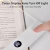 2-in-1 LED Book Light & Night Light Portable Reading Lamp for Students 1-99 Min Timer Adjustable Brightness Rechargeable Night Light for Bedroom Study