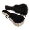 Ukulele Hard Box 23in Protective Carrying Thicken with Lock Linen for Small Guitar