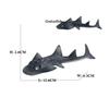 Marine Toy Animals Figures Sword fish Sailfish Salmon Shark Piranha Animal Figurines Action Figure Children Toys Games kids Gift