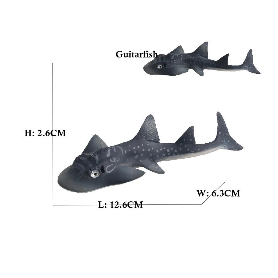 Marine Toy Animals Figures Sword fish Sailfish Salmon Shark Piranha Animal Figurines Action Figure Children Toys Games kids Gift