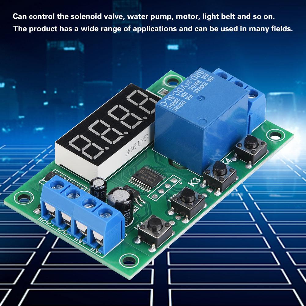 LED Display   Timer Relay Automation Control   Module (24V)