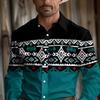 Spring And Autumn Men'S Long Sleeve Shirt