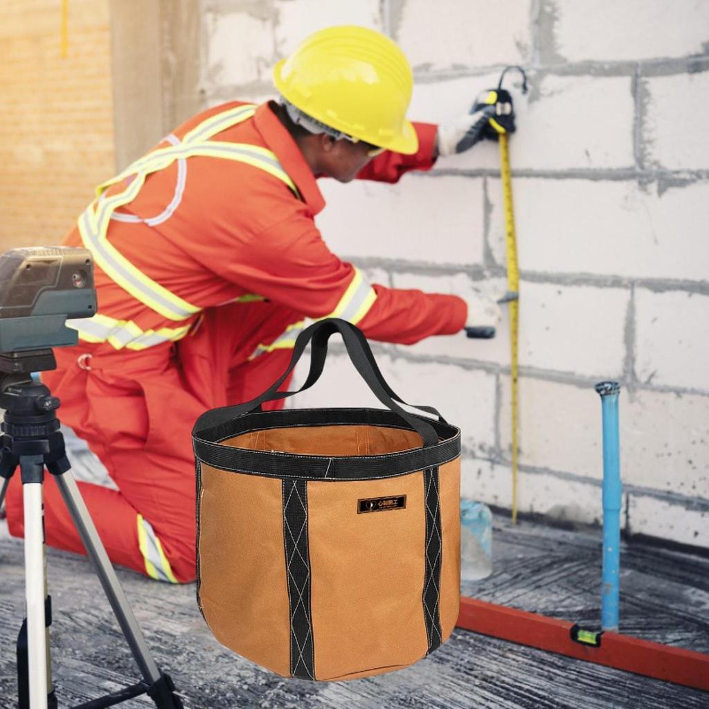 Oxford-stoff bøtte verktøyveske antennemontører grunnlinjemenn for industriell og hjemmebruk sveisere