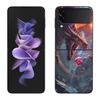 Game D-Dungeons D-Dragons D-DND Phone Case For Samsung Z Flip 7 6 5G Galaxy Z Flip 5 4 3 Black Hard Cell Cover Luxury PC Shell