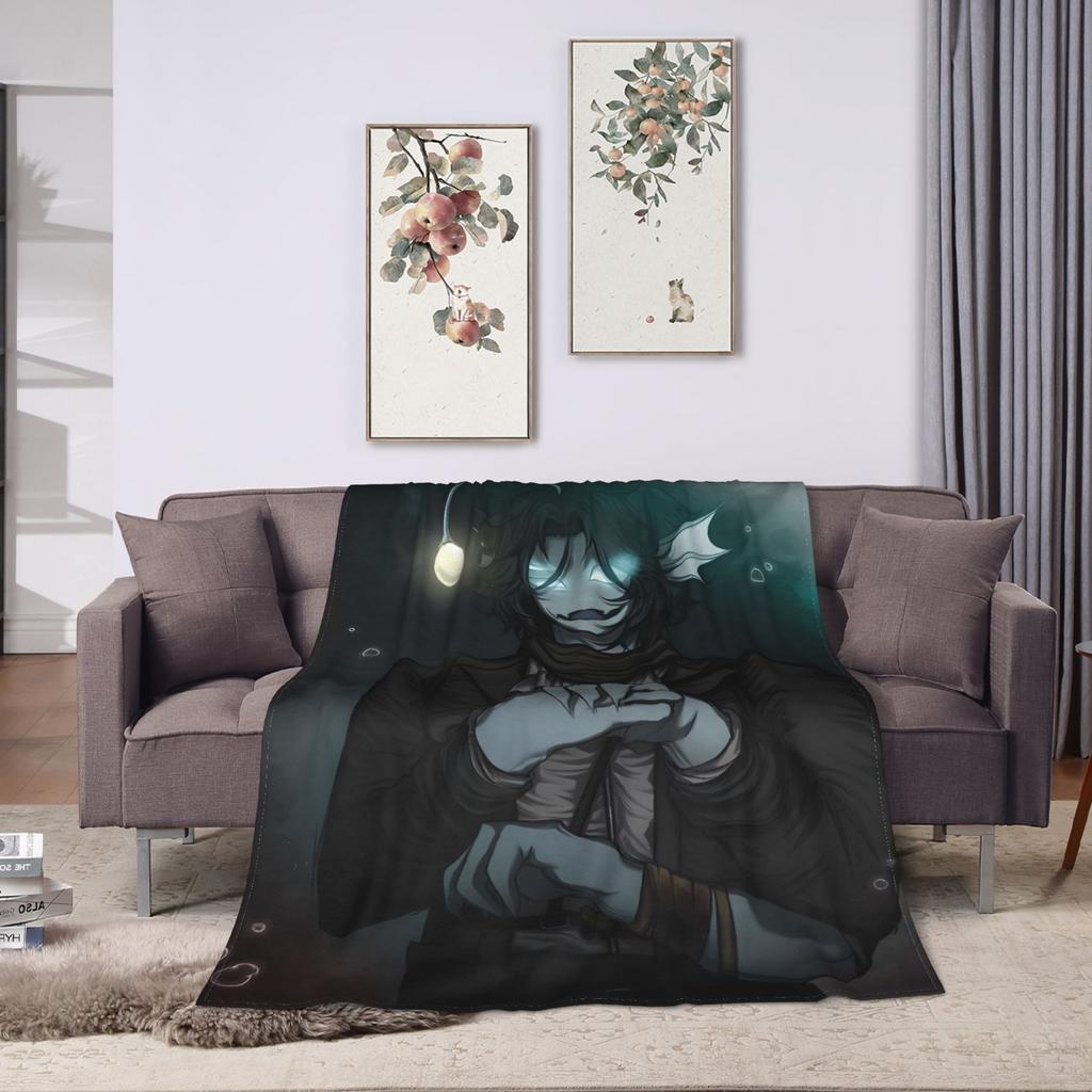 Weiche Decke Dekorativ Sebastian Solace Druckspiel Überwurfdecke Flanelldecke für Couch Sessel Neuheit Sofabettbezug