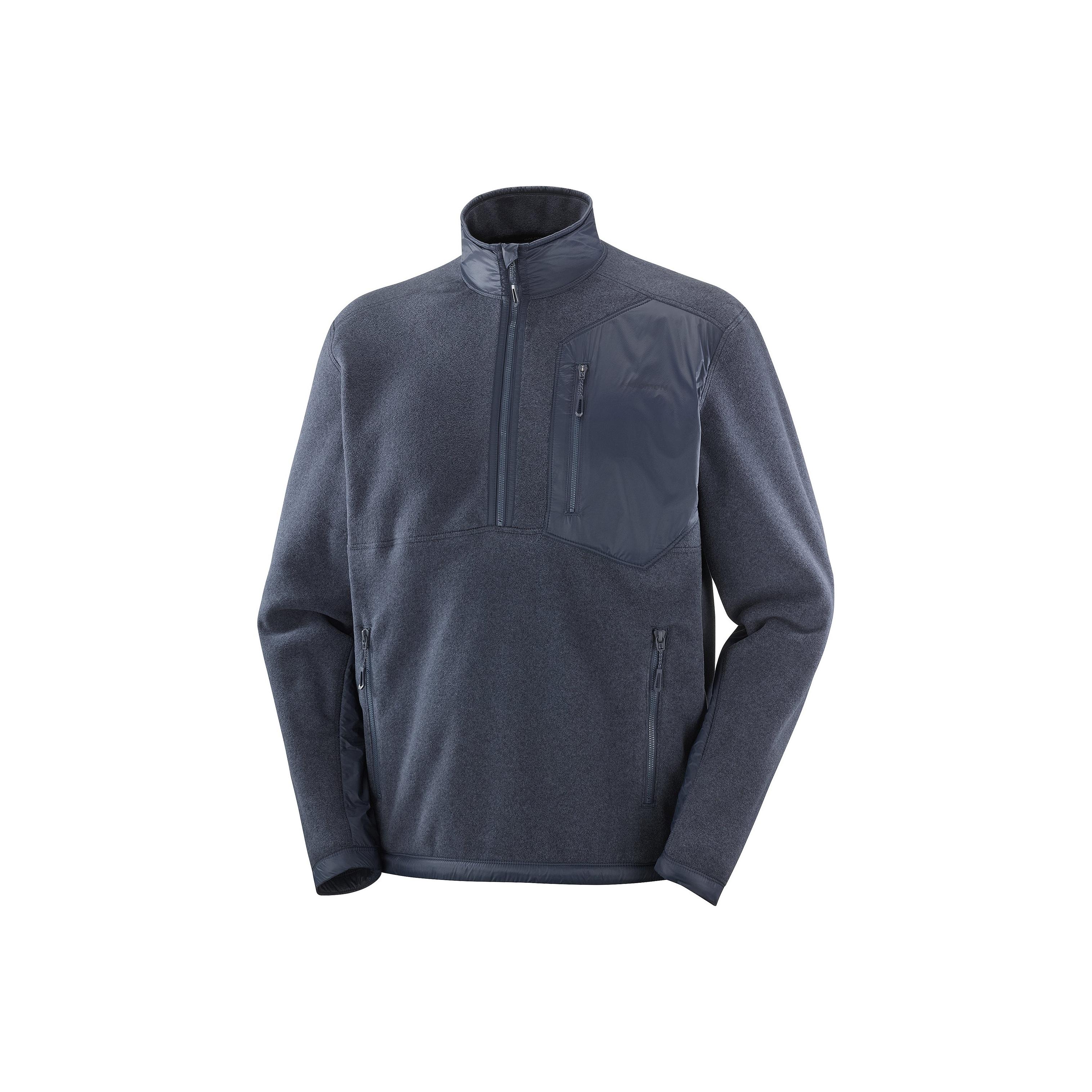 

Salomon Chroma Fleece High Neck Stylish Sweatshirt Men Sweatshirt C26206 M