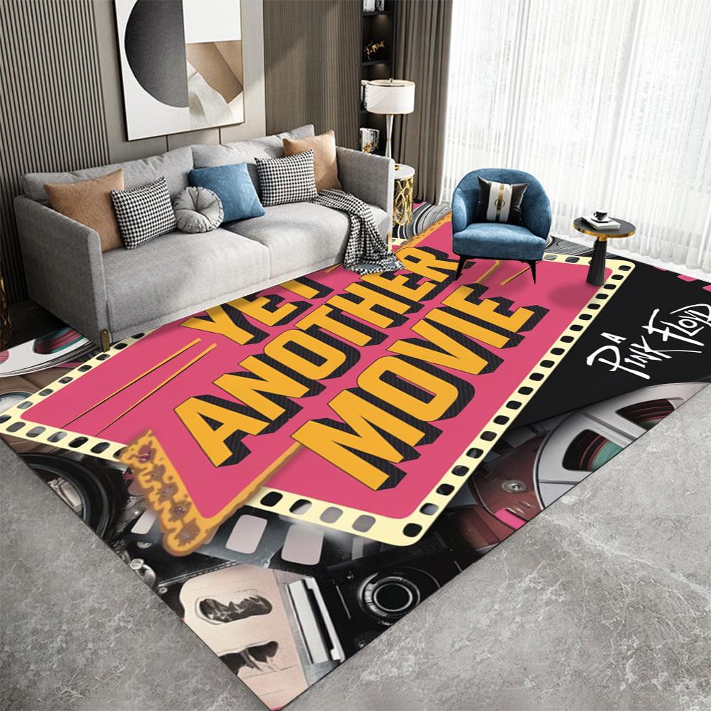 Blockbuster Carpet Lightweight Machine Washable Polyester Membership Card Design Doormat Perfect for Bedroom Kitchen Outdoor