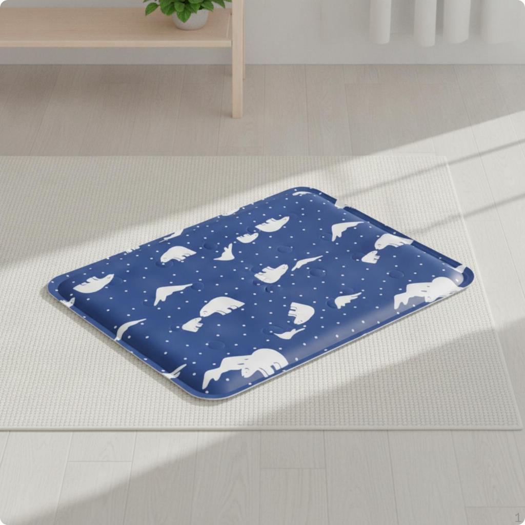 Pet Cooling Mat Easy-Use with Gel Cushioned for Pets, Dogs, Floor